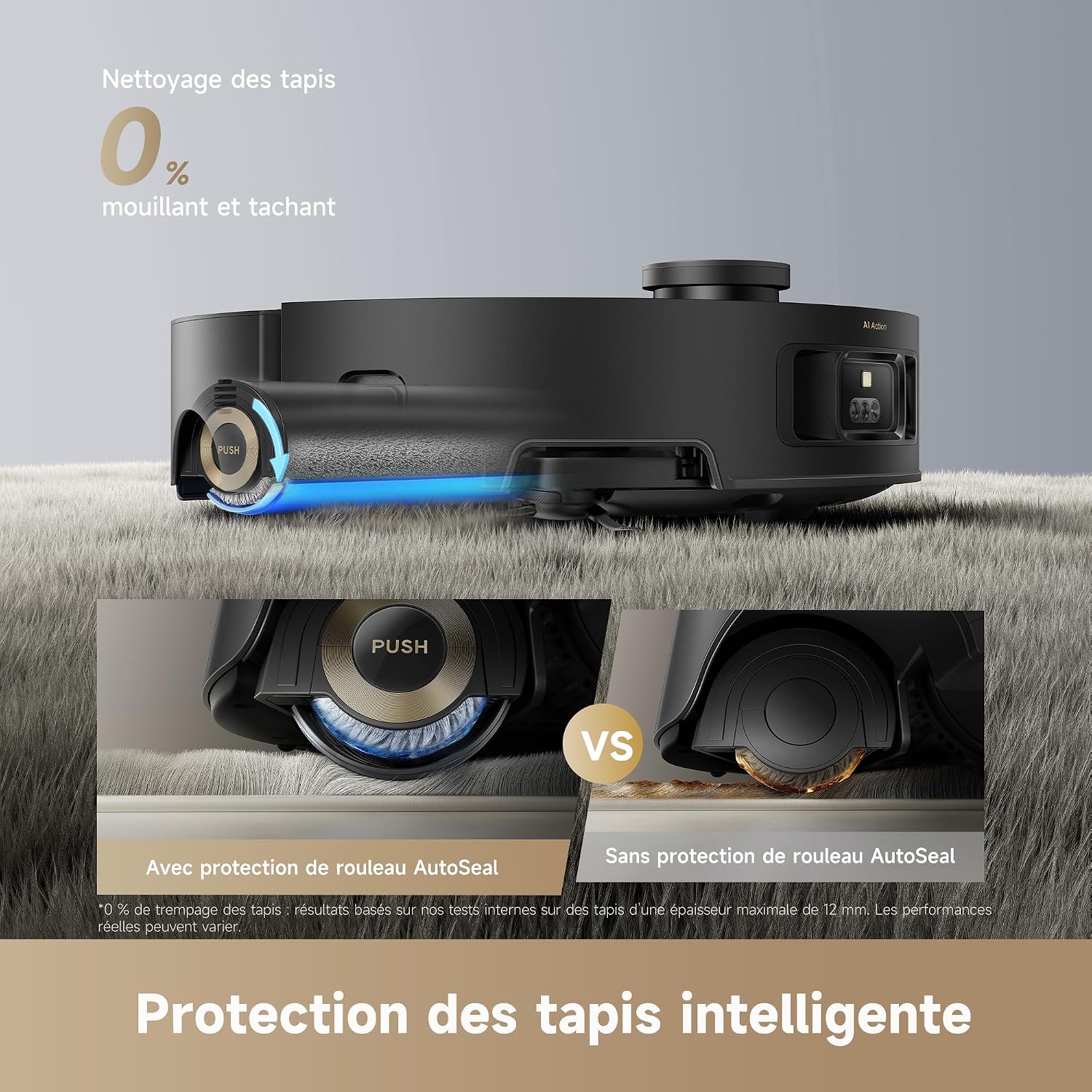 Detalle de dreame Aqua10 Roller 30 000 Pa