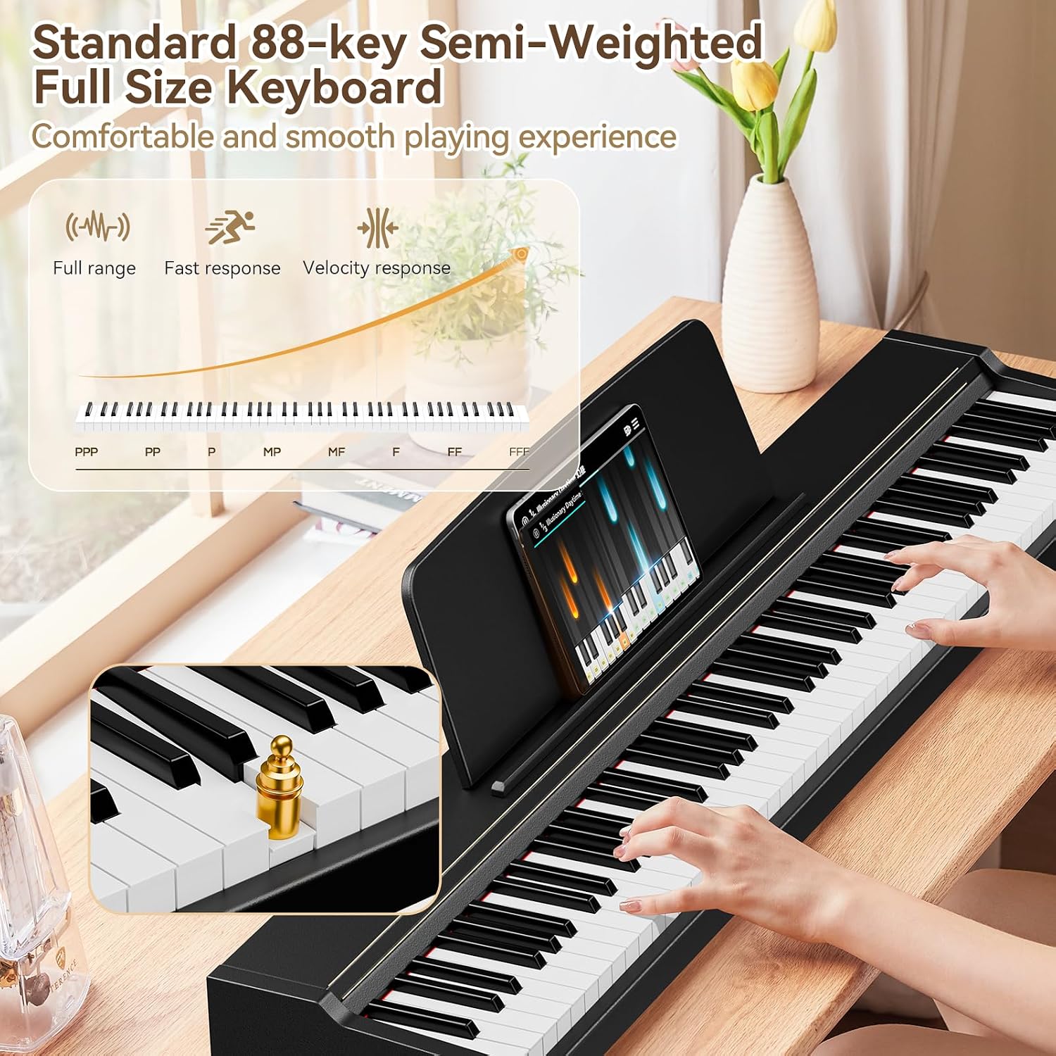 Detalle 2 de TERENCE 88-Key Digital Piano
