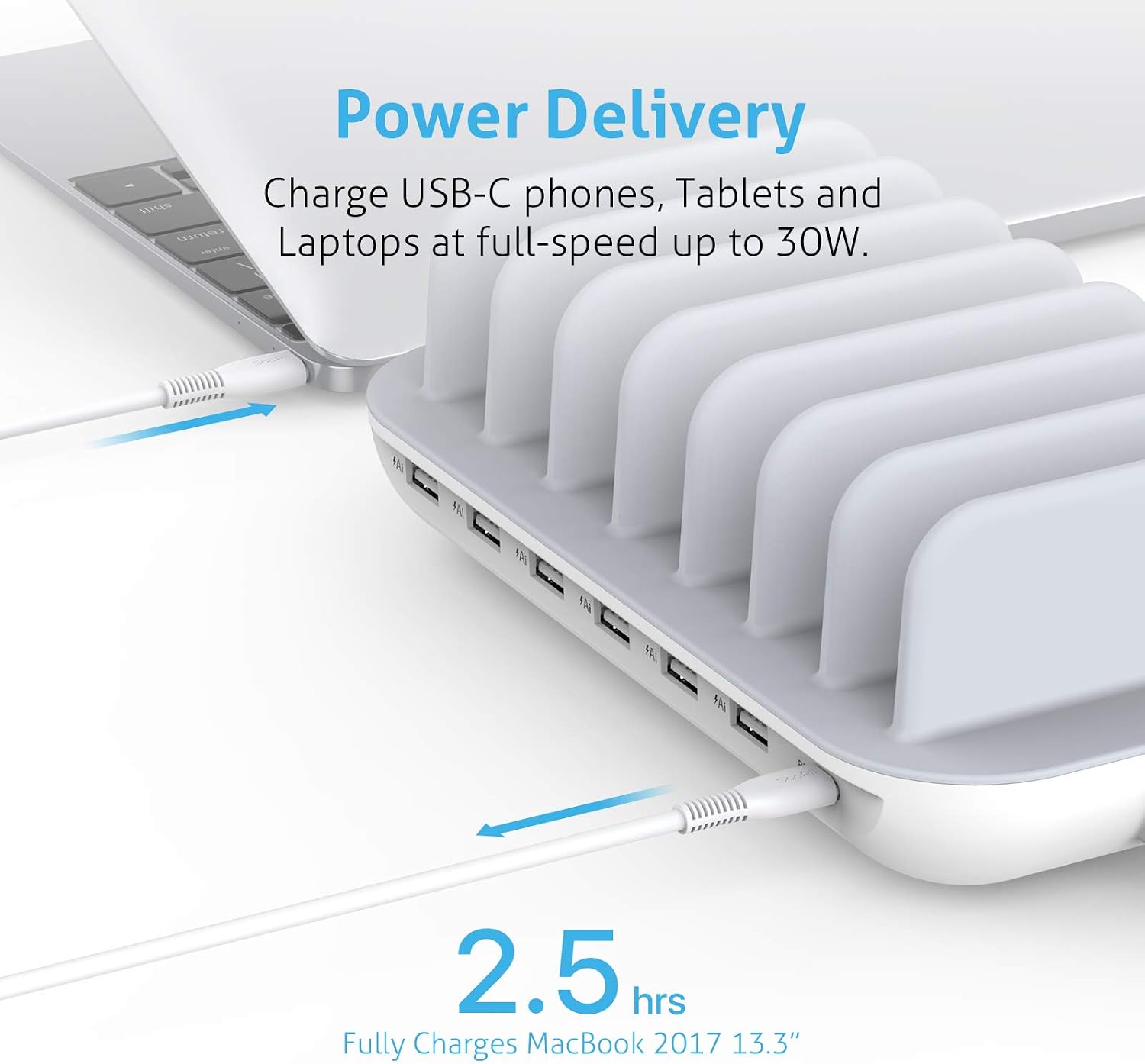 Thumbnail 5 de SooPii Estación de Carga USB-C 🖥️ 7 Puertos y 70W