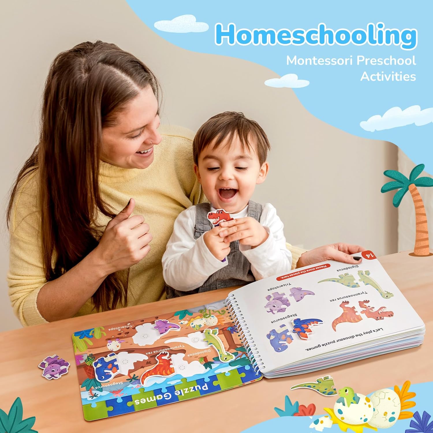 Thumbnail 4 de JoyCat Busy Book for Toddlers 3-5