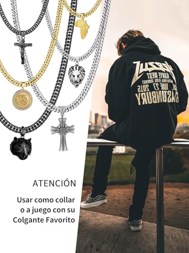 Thumbnail 6 de ChainsHouse Chaîne Homme Acier Inoxydable 46-76cm