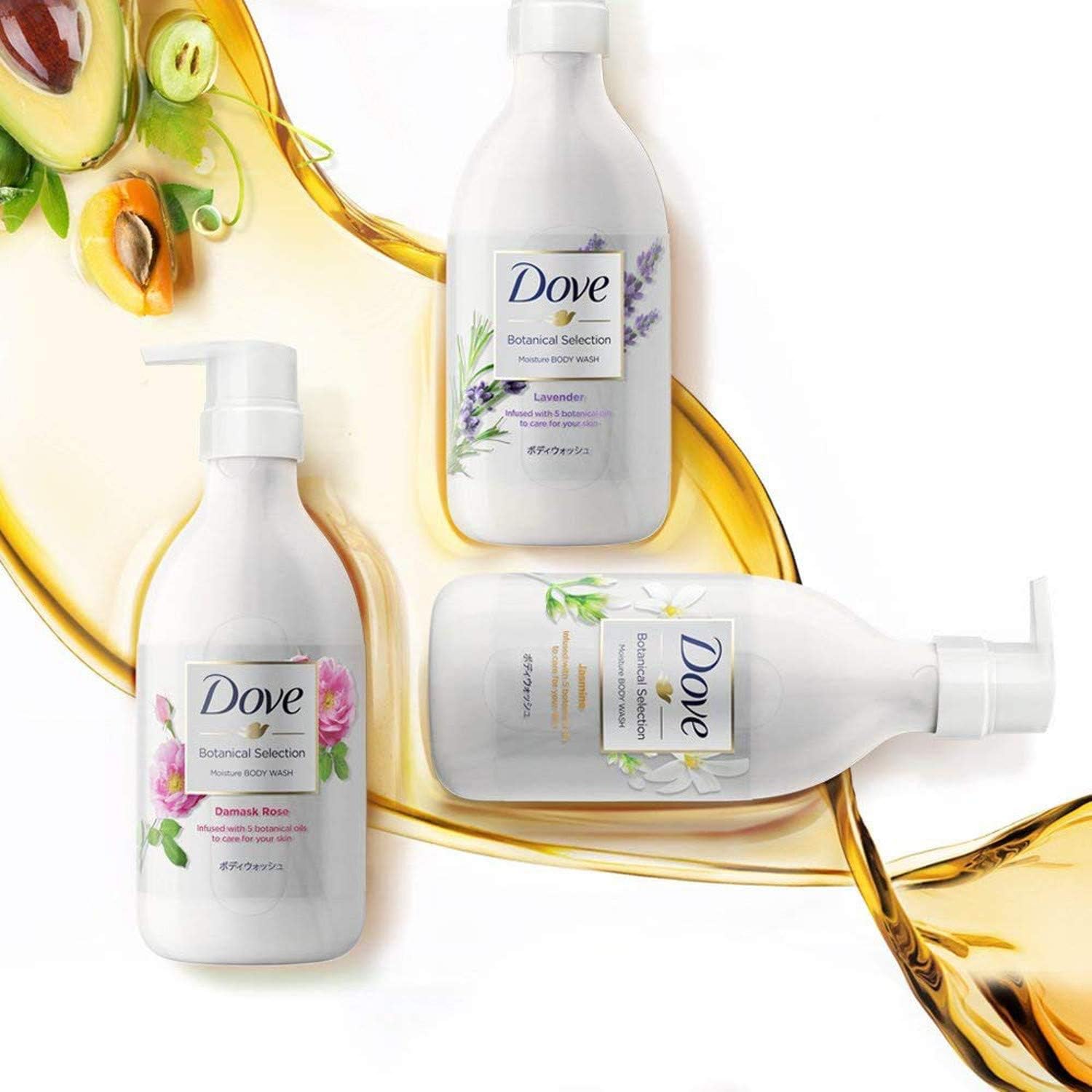 Detalle 1 de Dove ボタニカルセレクション ラベンダー ボディソープ 詰め替え 900g