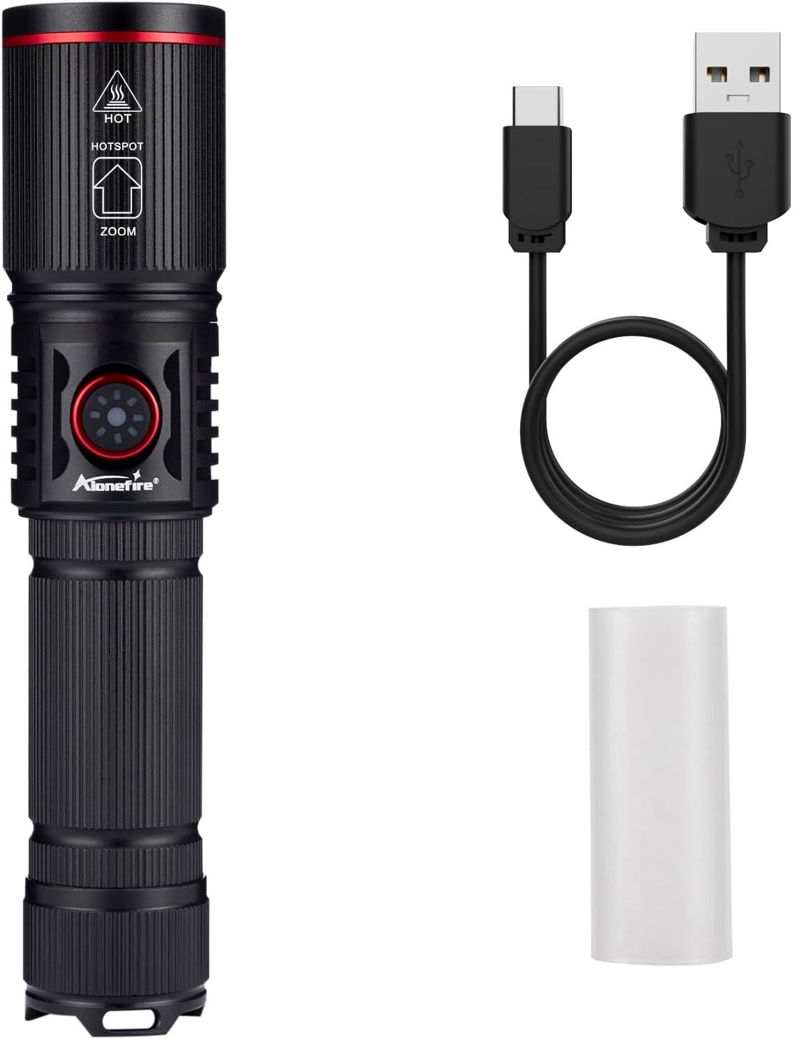 Thumbnail 6 de Alonefire SV96 RGBW Torch – 4-in-1 Colour Changing LED, USB-C Rechargeable