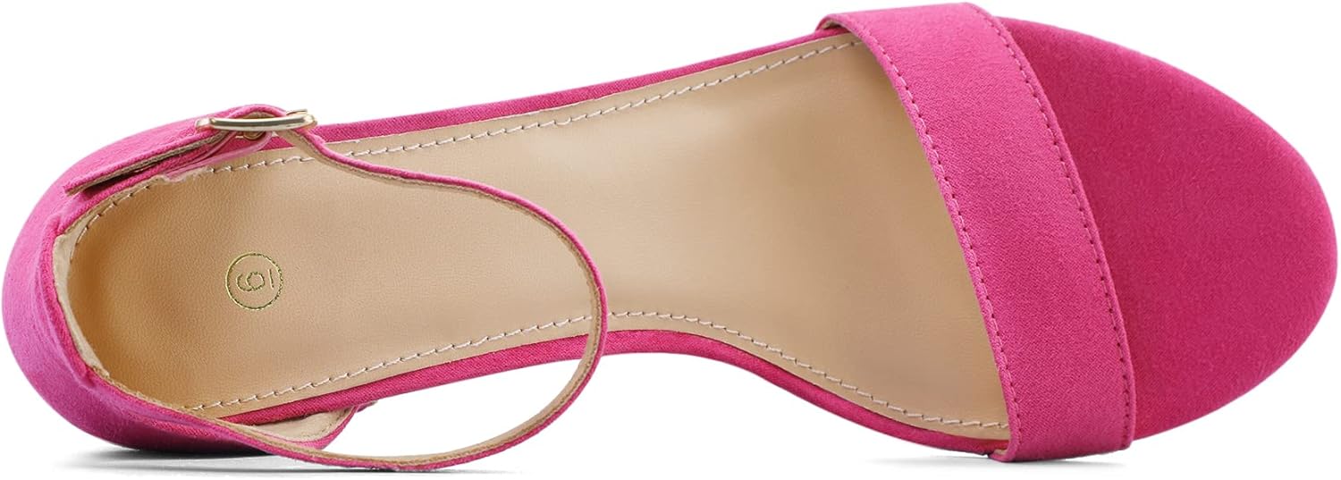 Thumbnail 4 de mysoft chunky low heels open toe 2.25 in