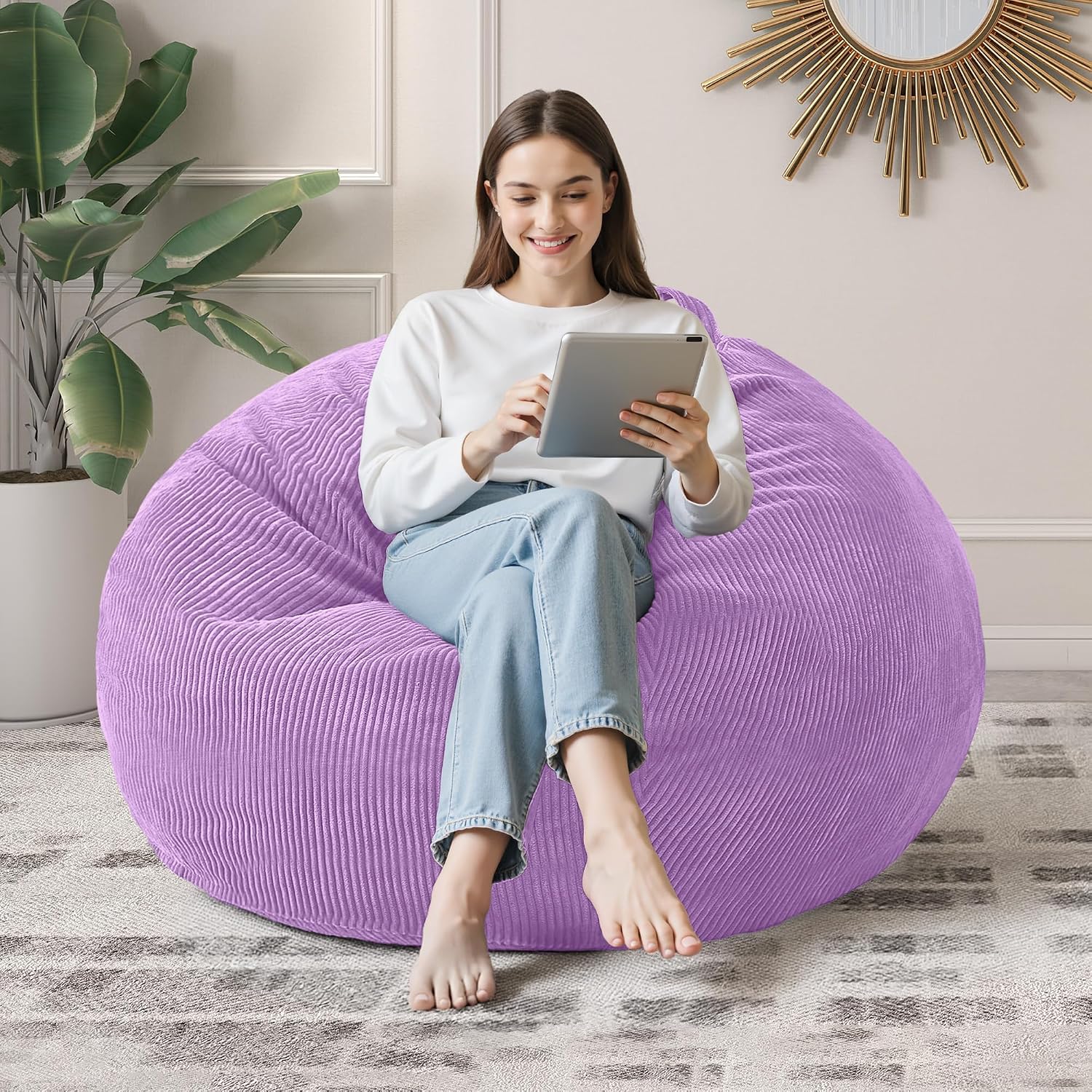 Detalle de Cansunna Bean Bag Chair 3FT