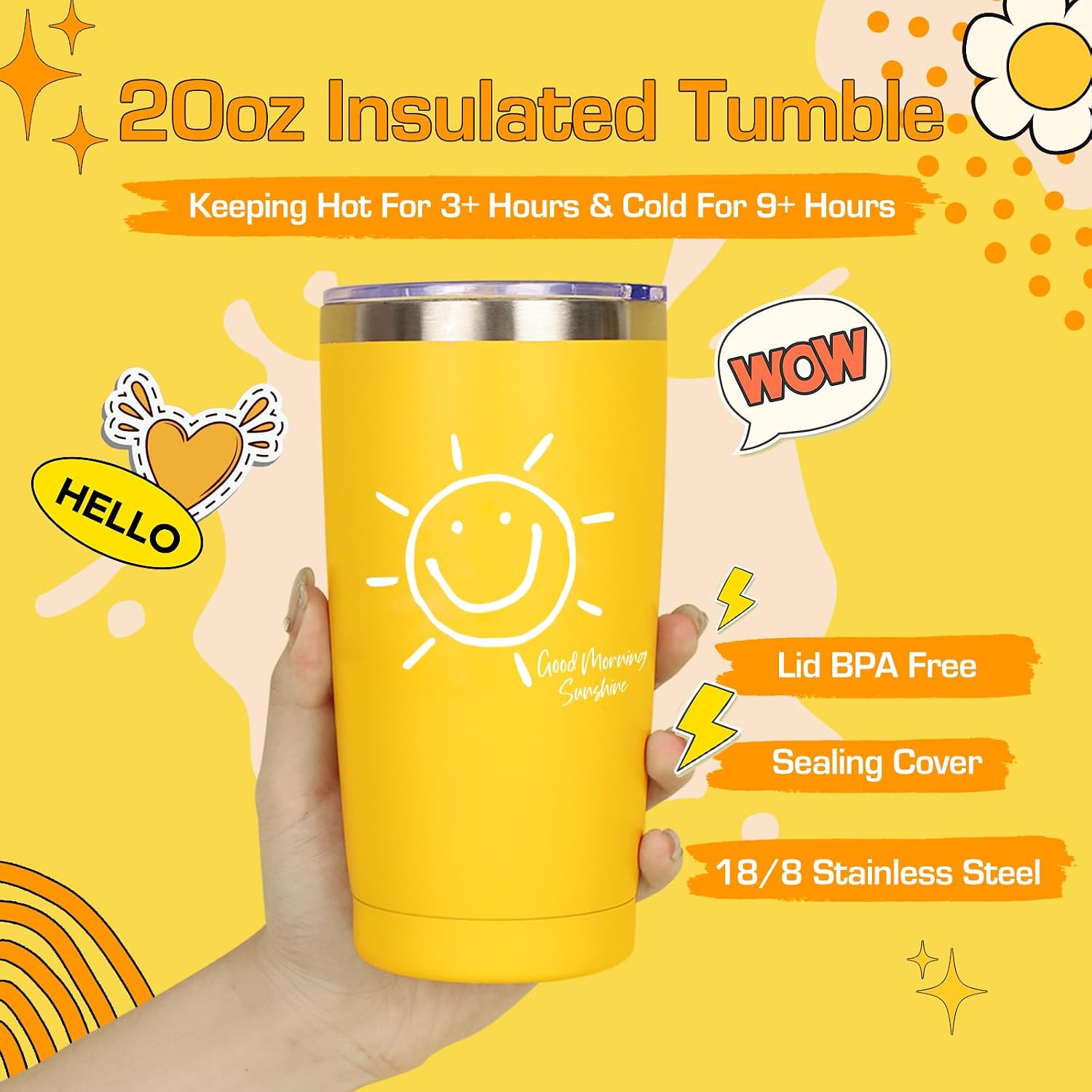 Thumbnail 3 de BRIGHTEN UP HER DAY! 10pcs Gift Basket Set