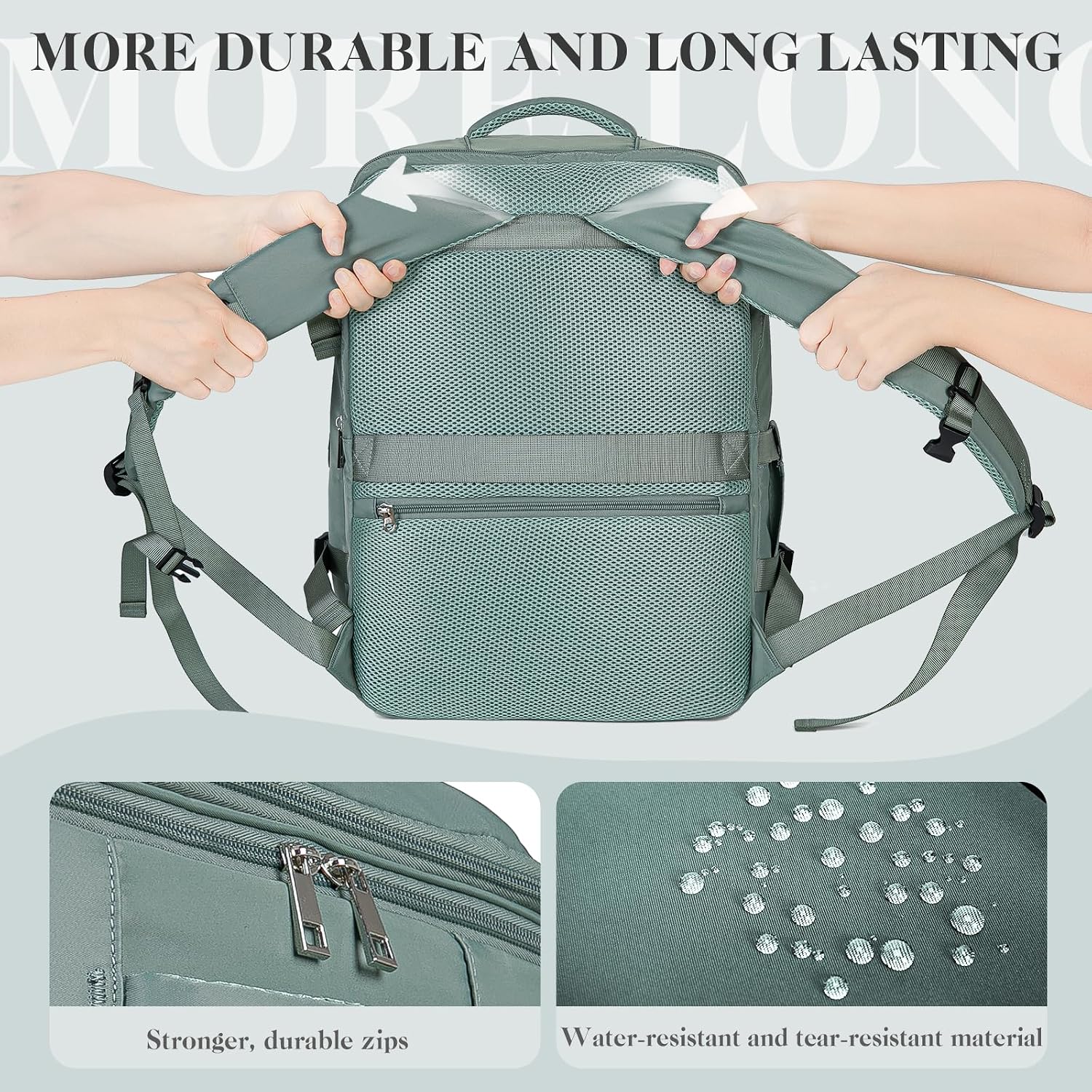 Thumbnail 4 de Hayayu for Easyjet Cabin Bag 45x36x20 underseat backpack