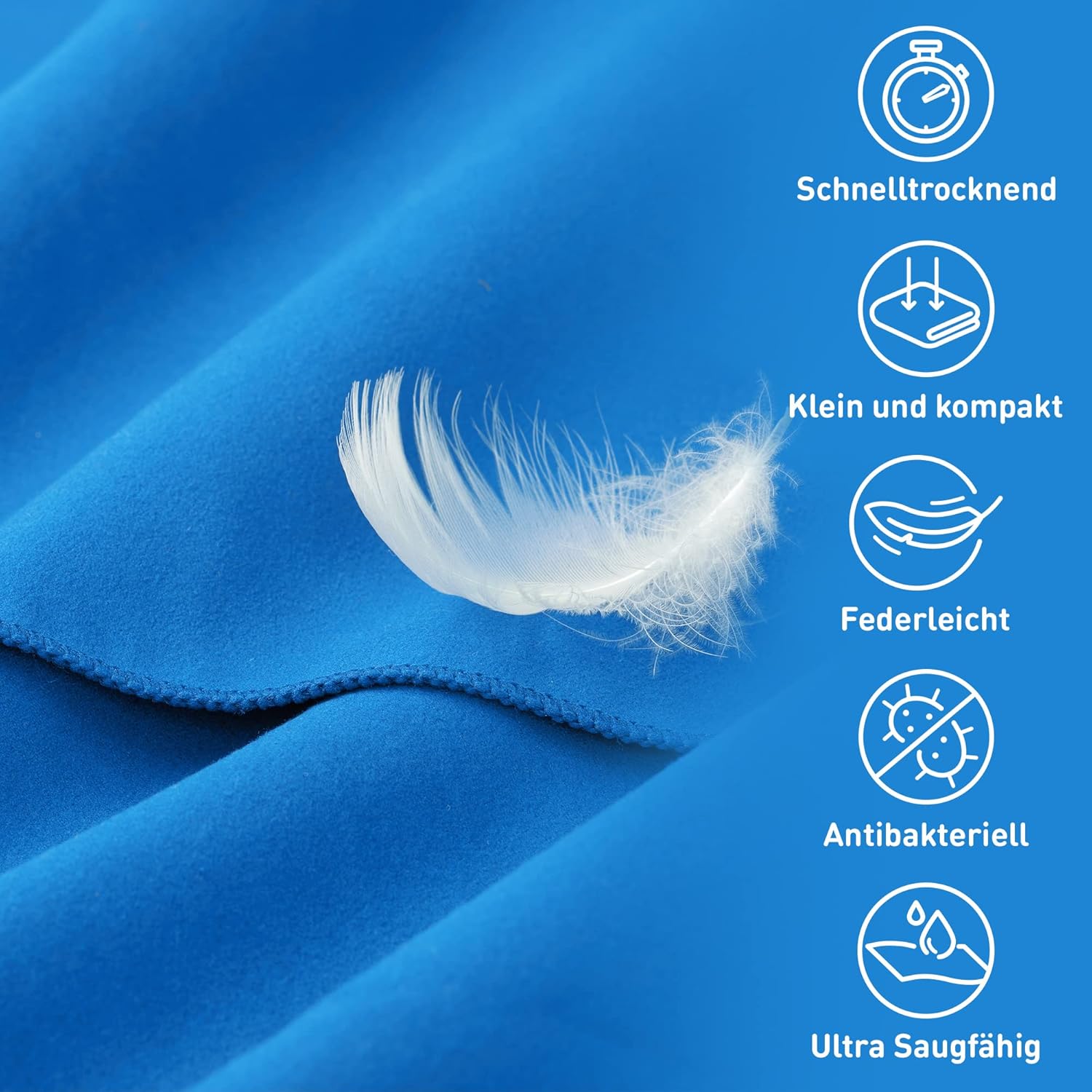 Thumbnail 4 de Fit-Flip Serviette microfibre 130 x 48 cm