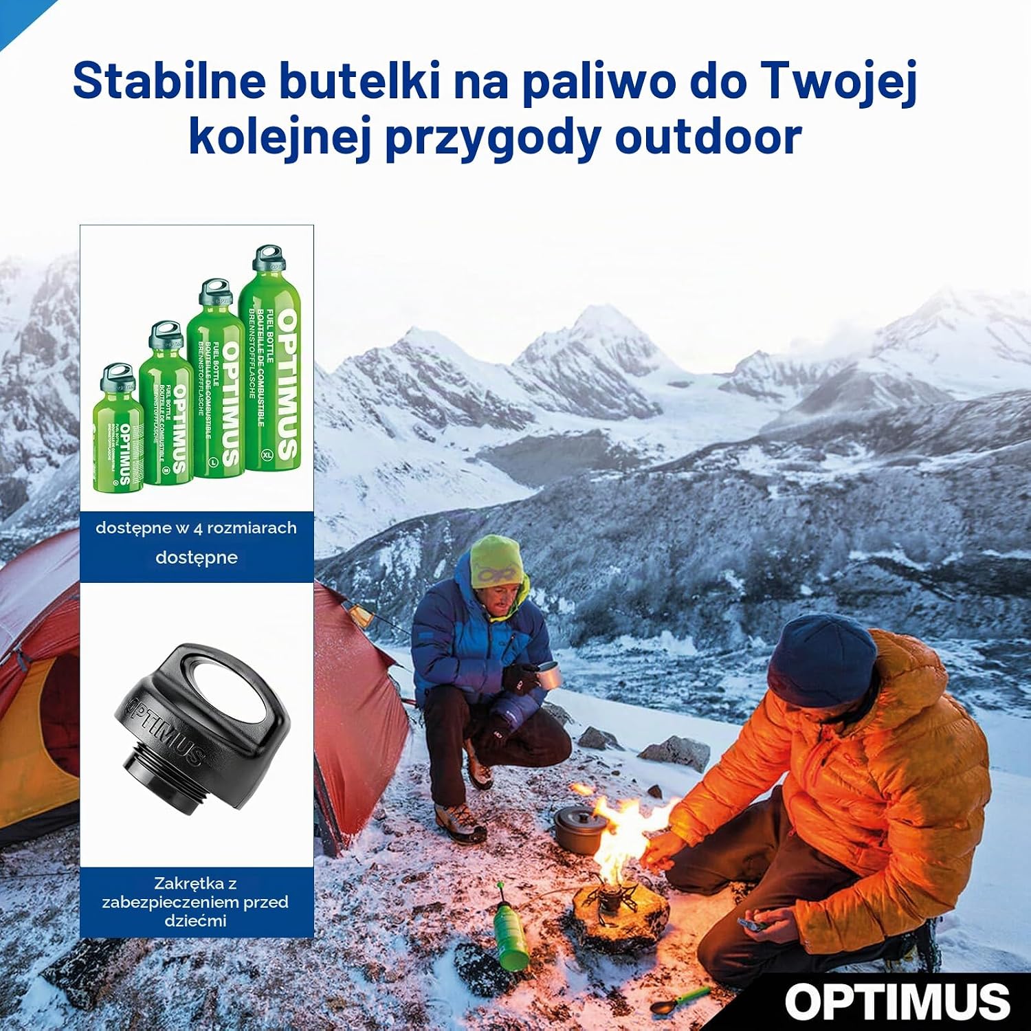 Thumbnail 6 de Optimus Brennstoffflasche Xl – aluminiowa butelka na paliwo 1,5 l z zabezpieczeniem dziecięcym