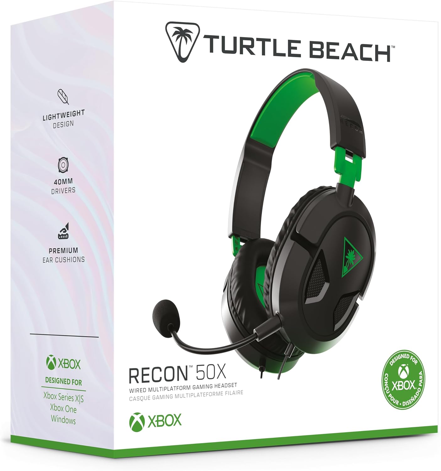 Thumbnail 6 de Turtle Beach Ear Force Recon 50X Kopfhörer Schwarz Grün