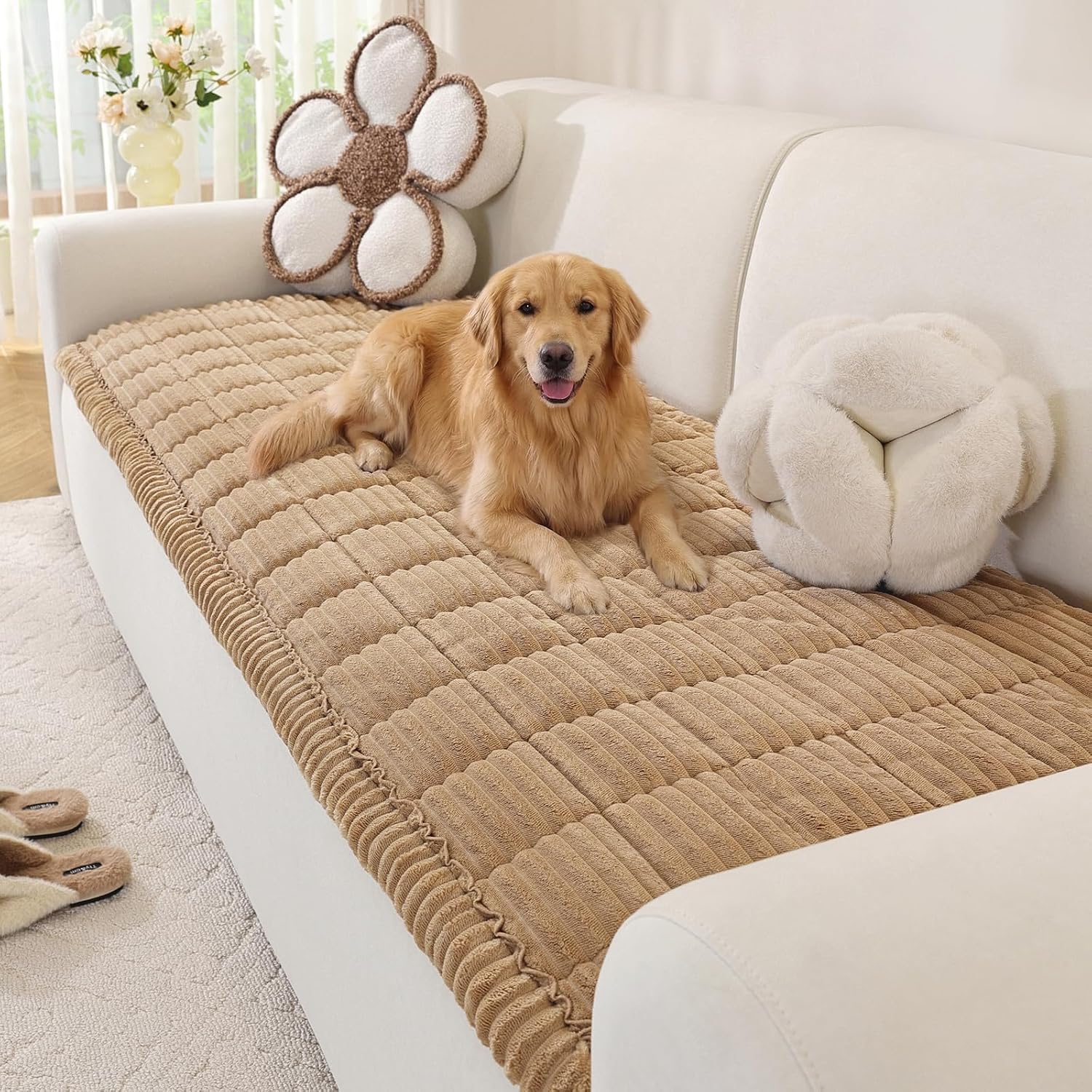 Detalle de Couch Cover for Dogs L-Shape 27.6"x47.2" ๐