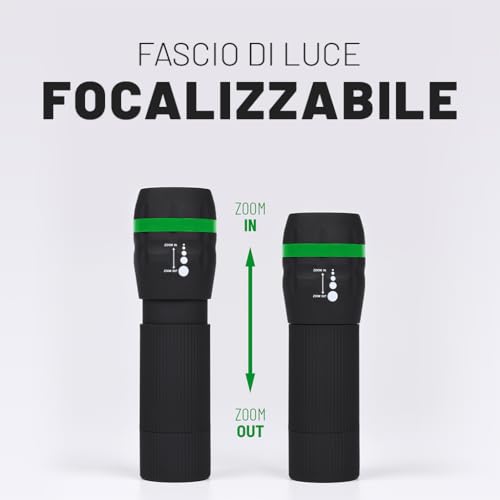Detalle 2 de ABSINA mini Torcia LED bambini: compatta, leggera e luminosa (2x batterie incluse)