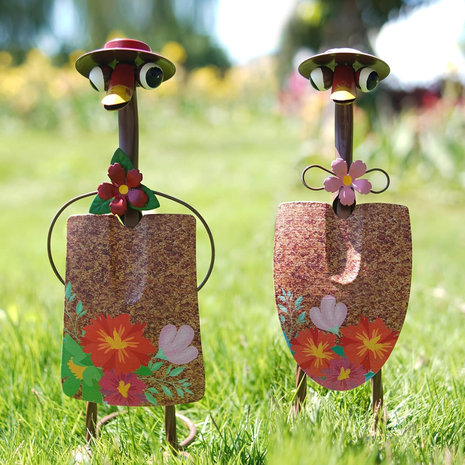 Thumbnail 4 de HONGLAND Metal Duck Garden Art 11in