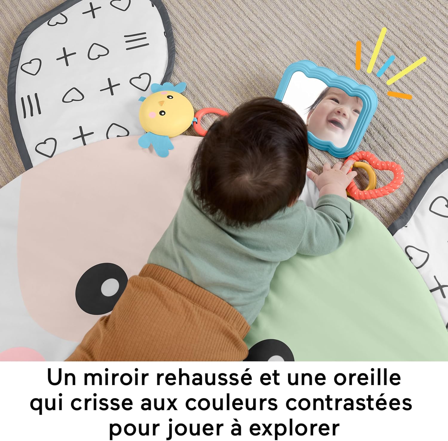 Thumbnail 2 de Fisher-Price Tapis de jeu Géant Chiot JMN73 (91 x 107 cm) pour bébés dès la naissance