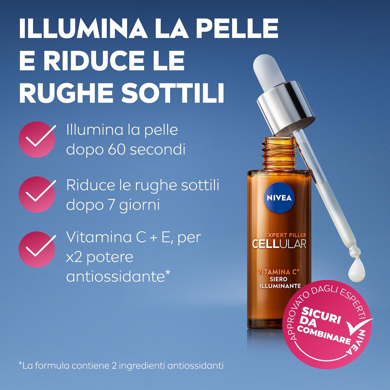 Thumbnail 1 de NIVEA Cellular Expert Filler Siero Vitamina C illuminante 30 ml