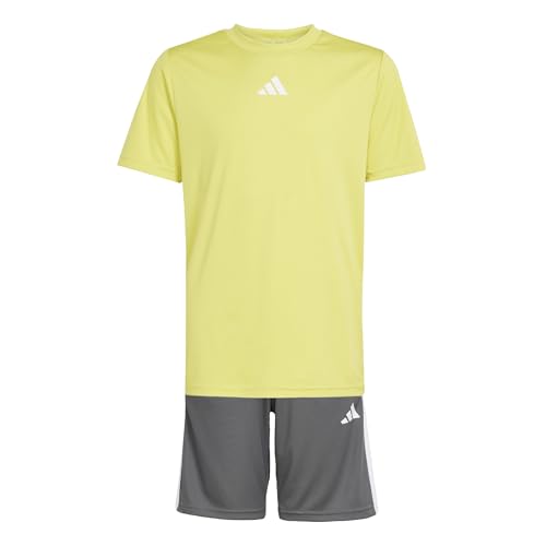 Detalle de adidas TRAIN ESSENTIALS 3-STRIPES, set da bambino in poliestere riciclato