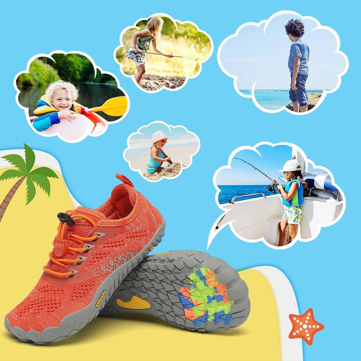 Thumbnail 6 de Saguaro Barfußschuhe Kinder Trailschuhe
