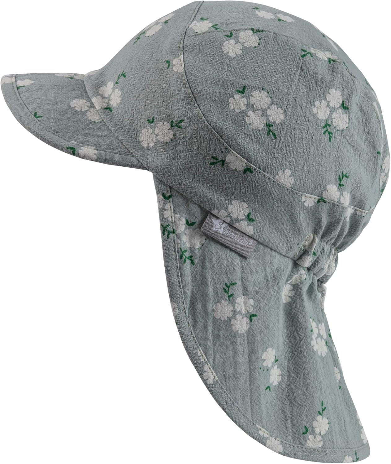 Thumbnail 2 de Sterntaler Casquette avec Protection de la Nuque en Fleurs Fille