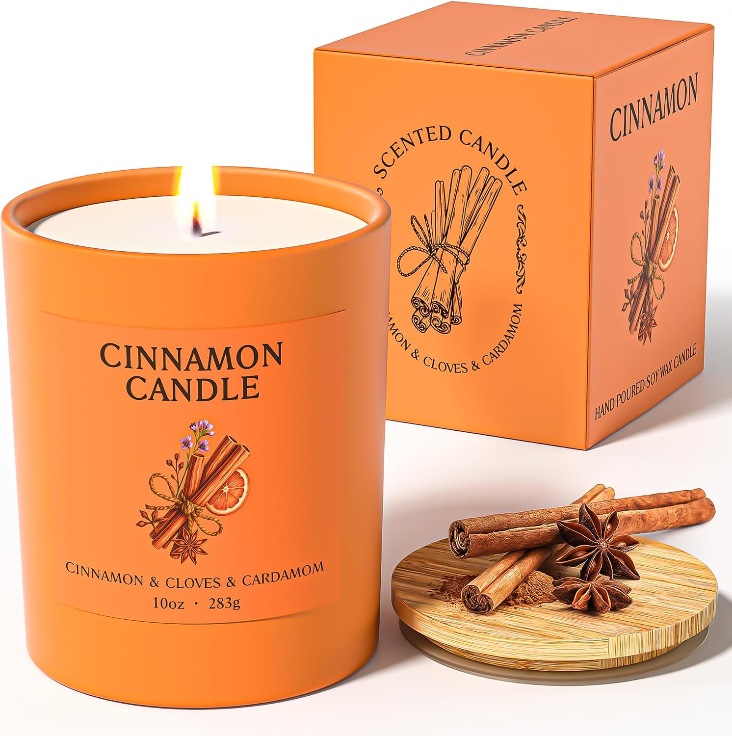 Imagen de NORVENCE Cinnamon Candle 283 g en OfertitasTOP