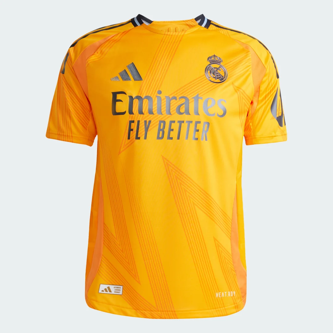 Thumbnail 3 de Camiseta segunda equipación Real Madrid 24/25 Authentic – naranja (Adidas)