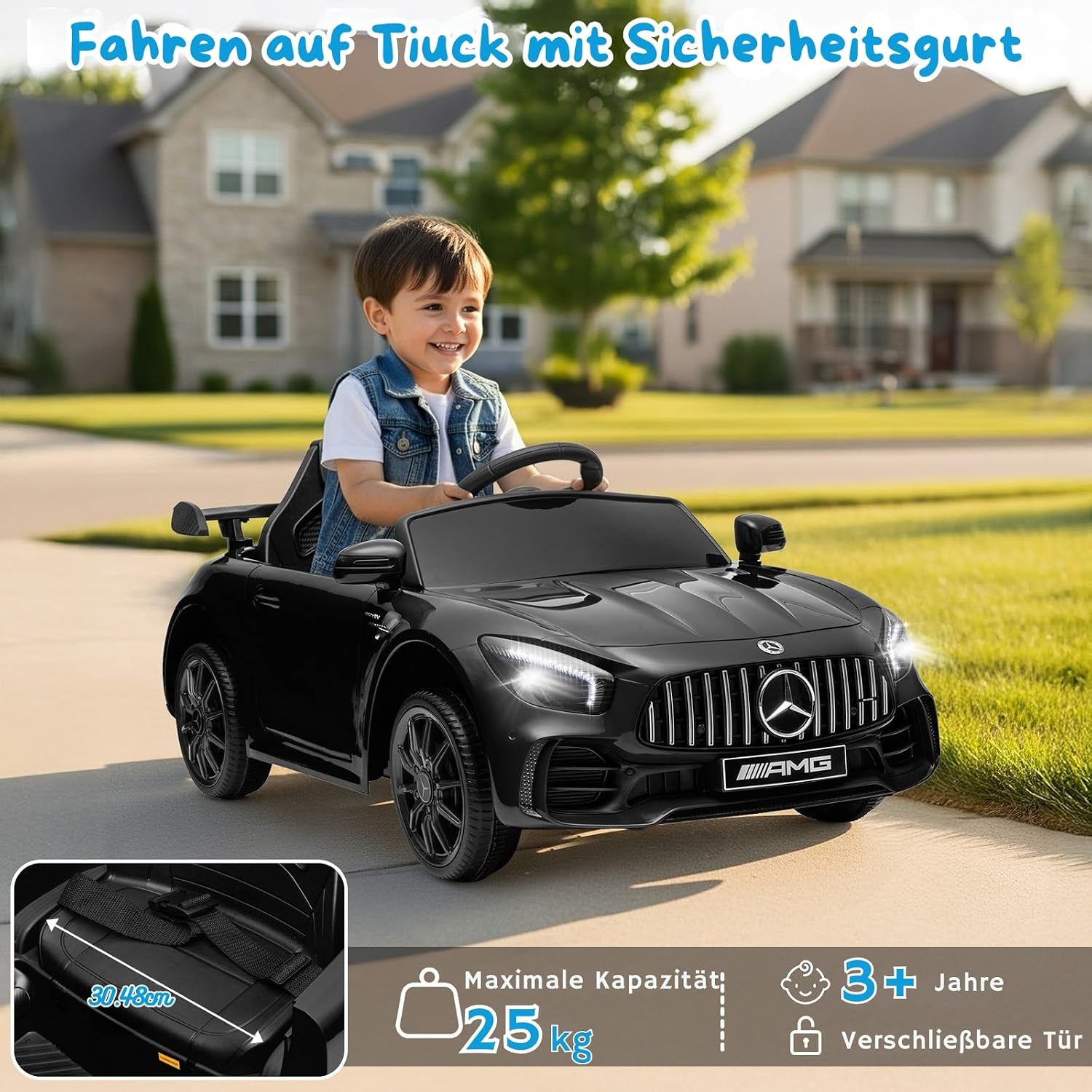 Thumbnail 3 de LEADZM 12V Kinder Elektroauto mit Fernbedienung