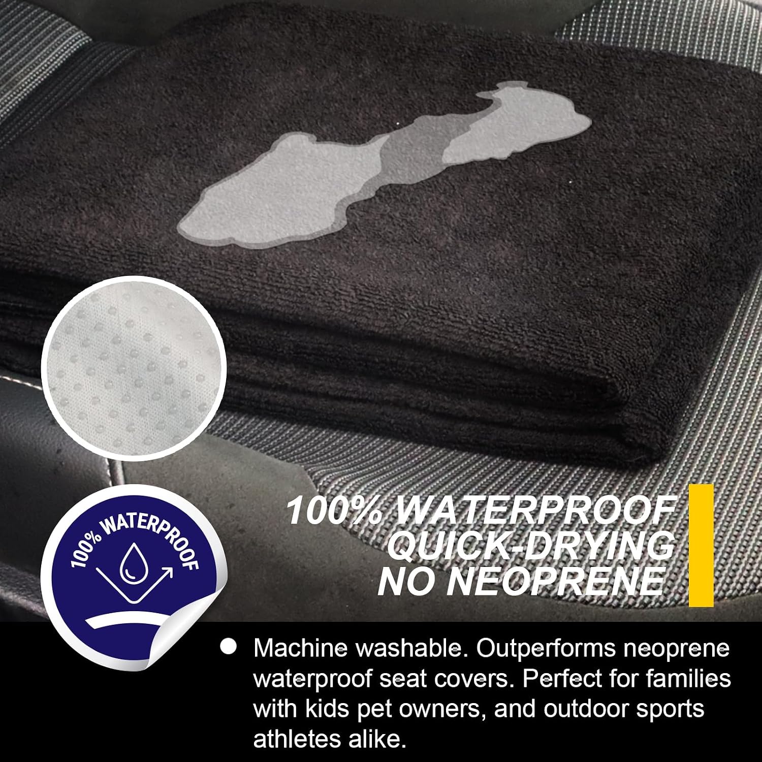 Detalle de LoyaGour Back Seat Cover 59 in waterproof