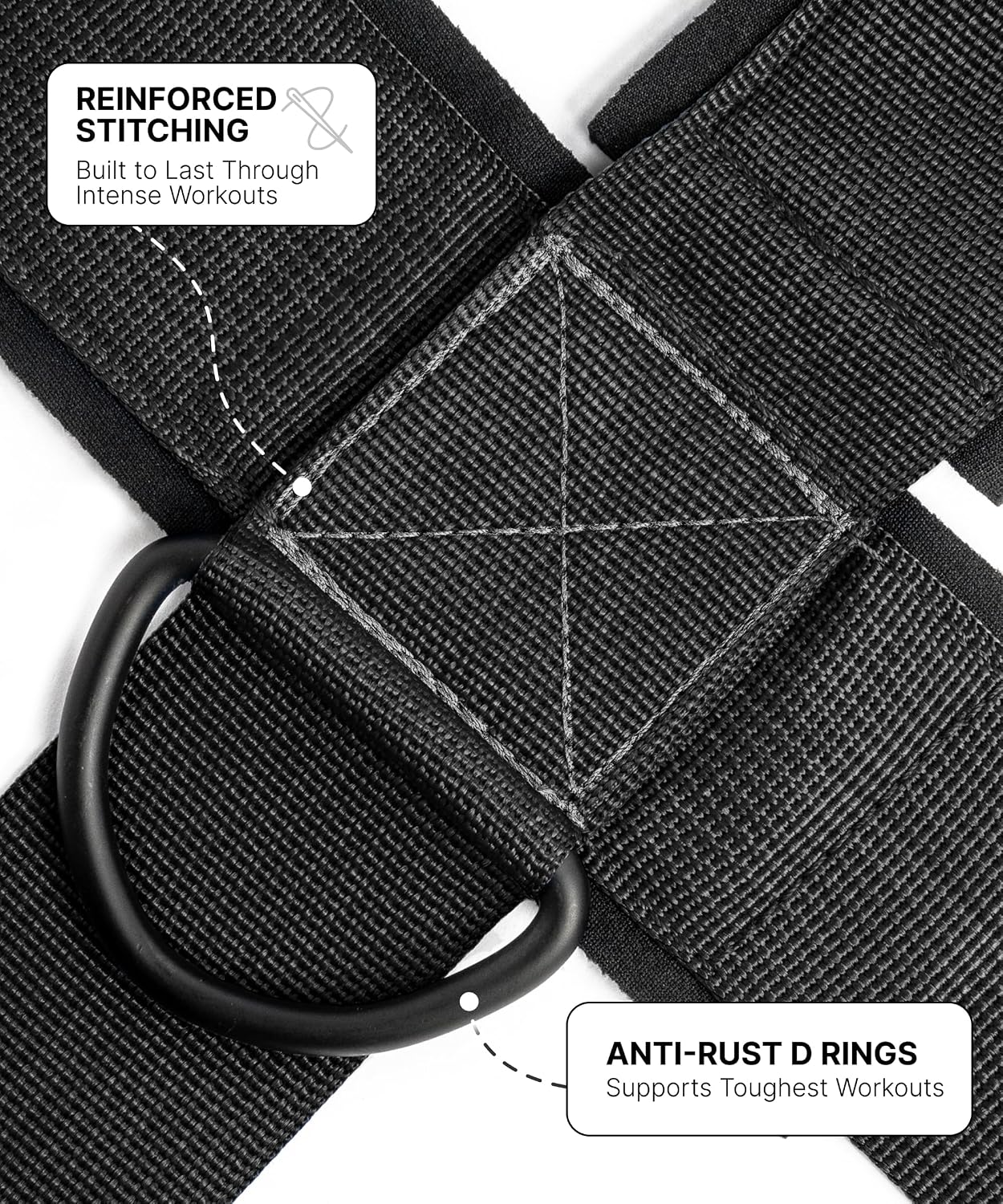 Detalle de DMoose Fitness Neck Harness with 30-Inch Steel Chain and 5mm Padding