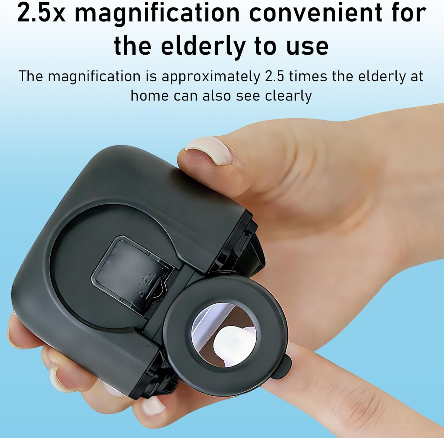 Thumbnail 2 de 3 in 1 Electric Nail Clippers and Polisher with Magnifier – 3-Speed Automatic Trimmer for All Ages