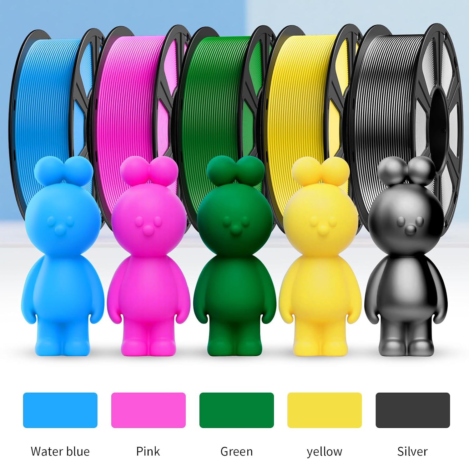 Thumbnail 3 de GEEETECH PETG Filament 1,75 mm – 1 kg, trocken verpackt, kompatibel mit den meisten FDM-Druckern