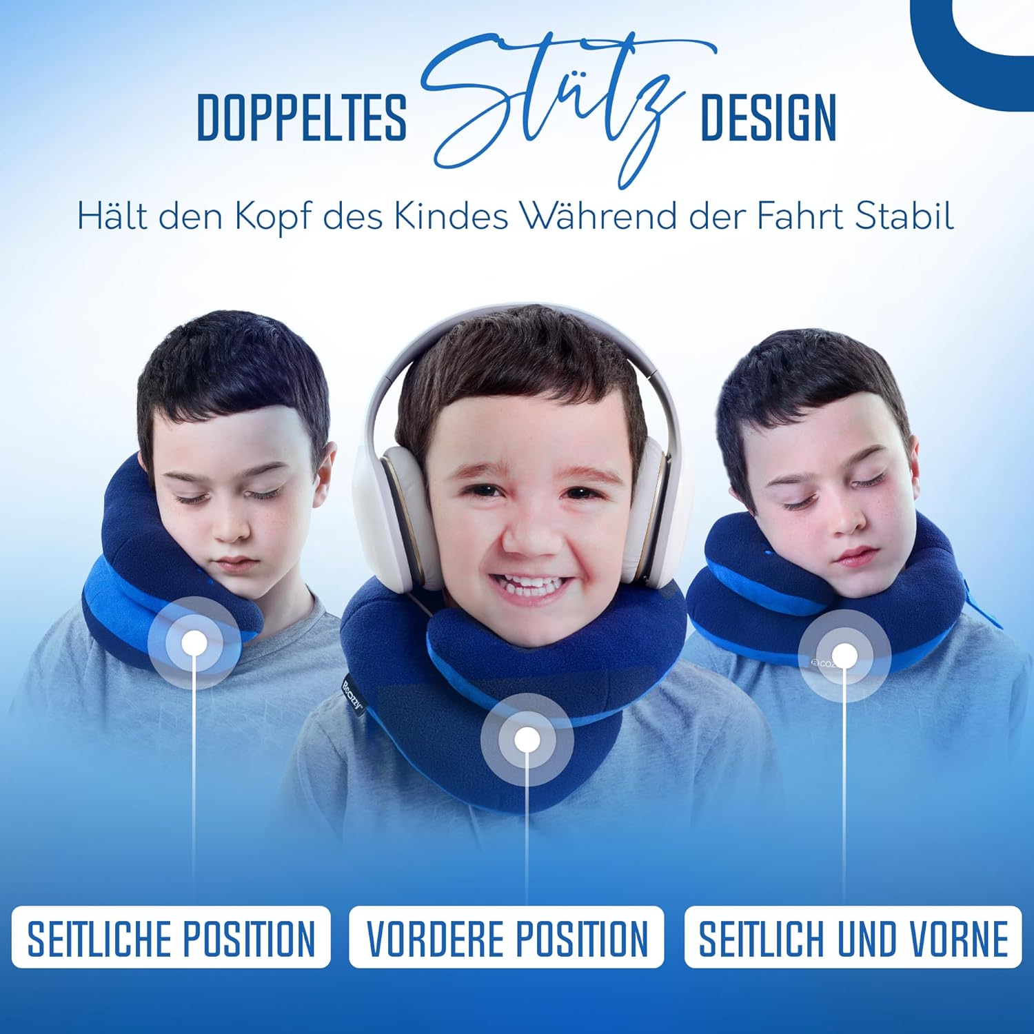 Thumbnail 5 de BCOZZY Kinder Auto Nackenkissen 3–7 J.