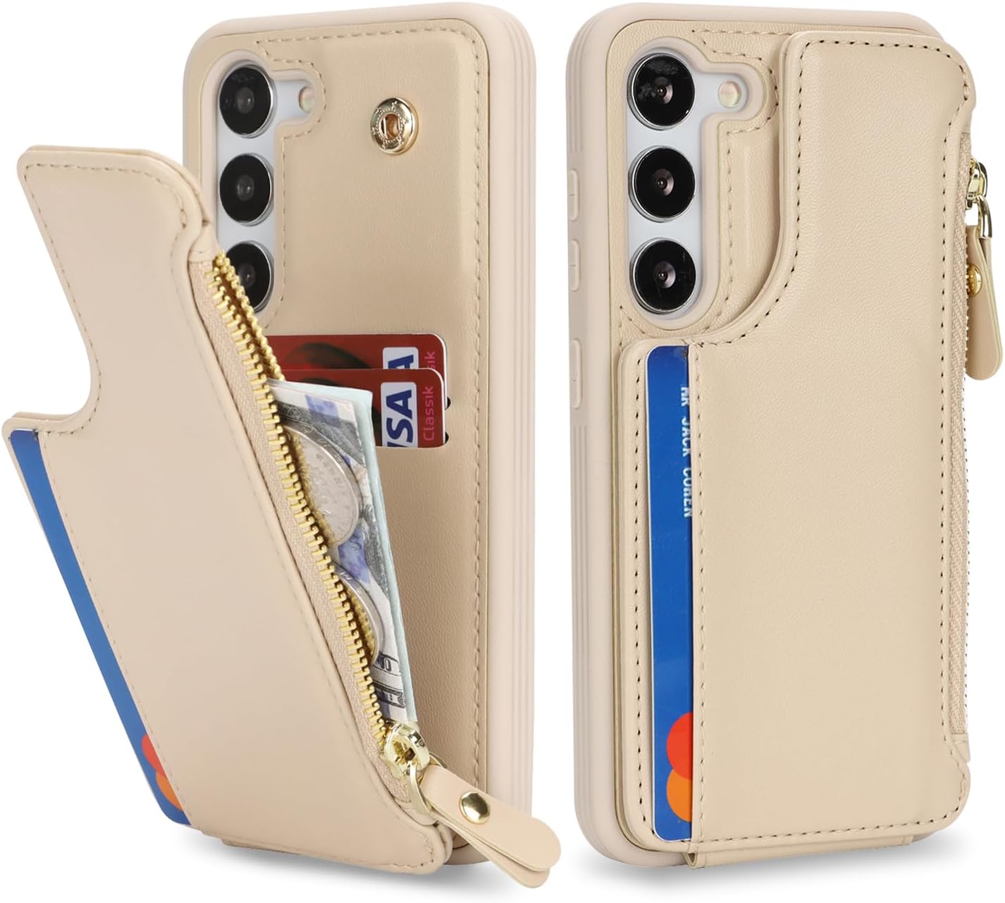 Detalle 2 de Cavor Galaxy S23 Plus wallet case, PU leather