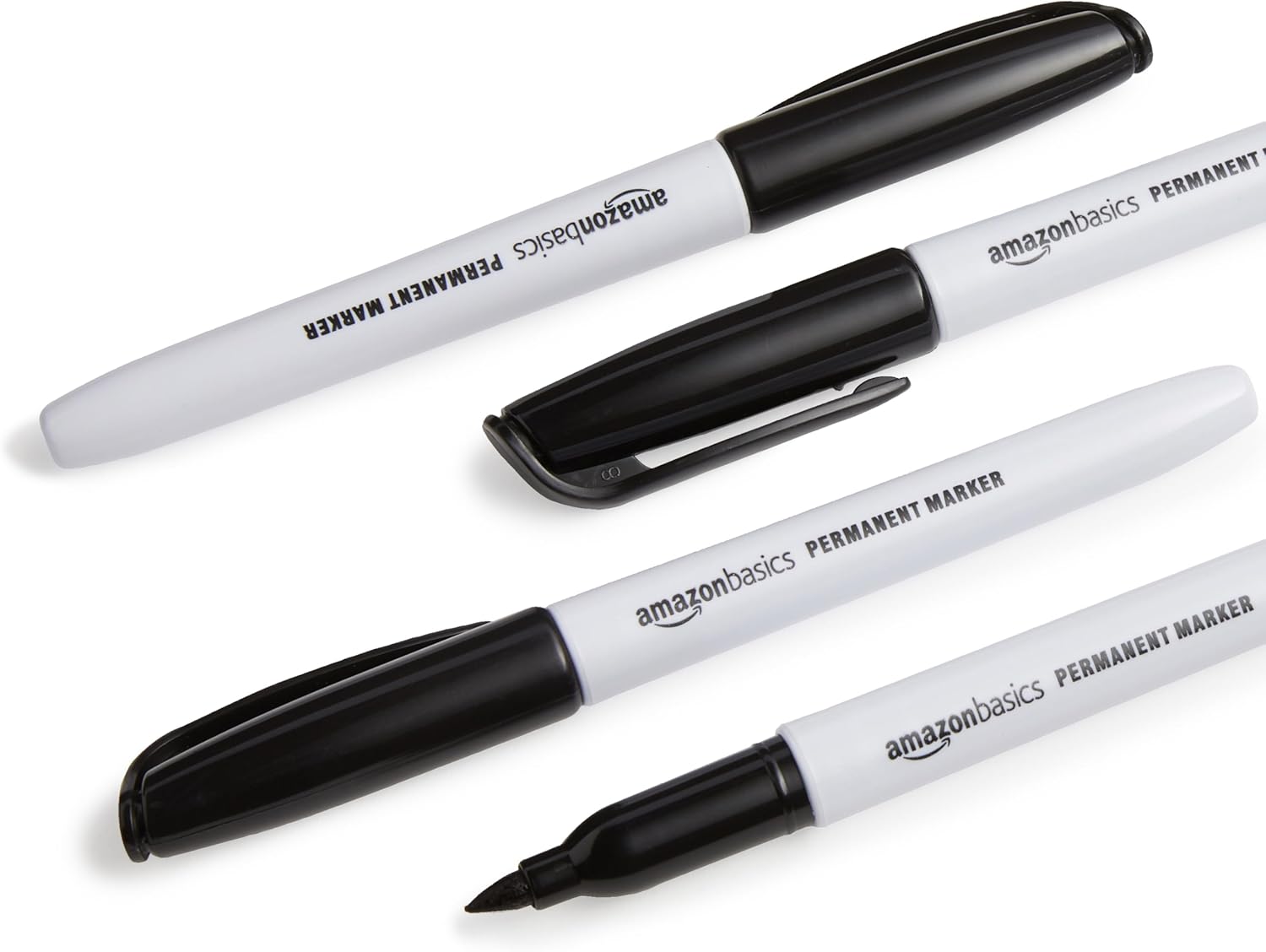 Thumbnail 2 de Amazon Basics Permanent Markers, Black, 24-Pack