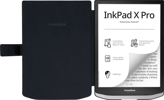 Thumbnail 1 de PocketBook Shell InkPad X Pro Blau Schutzcase 📚