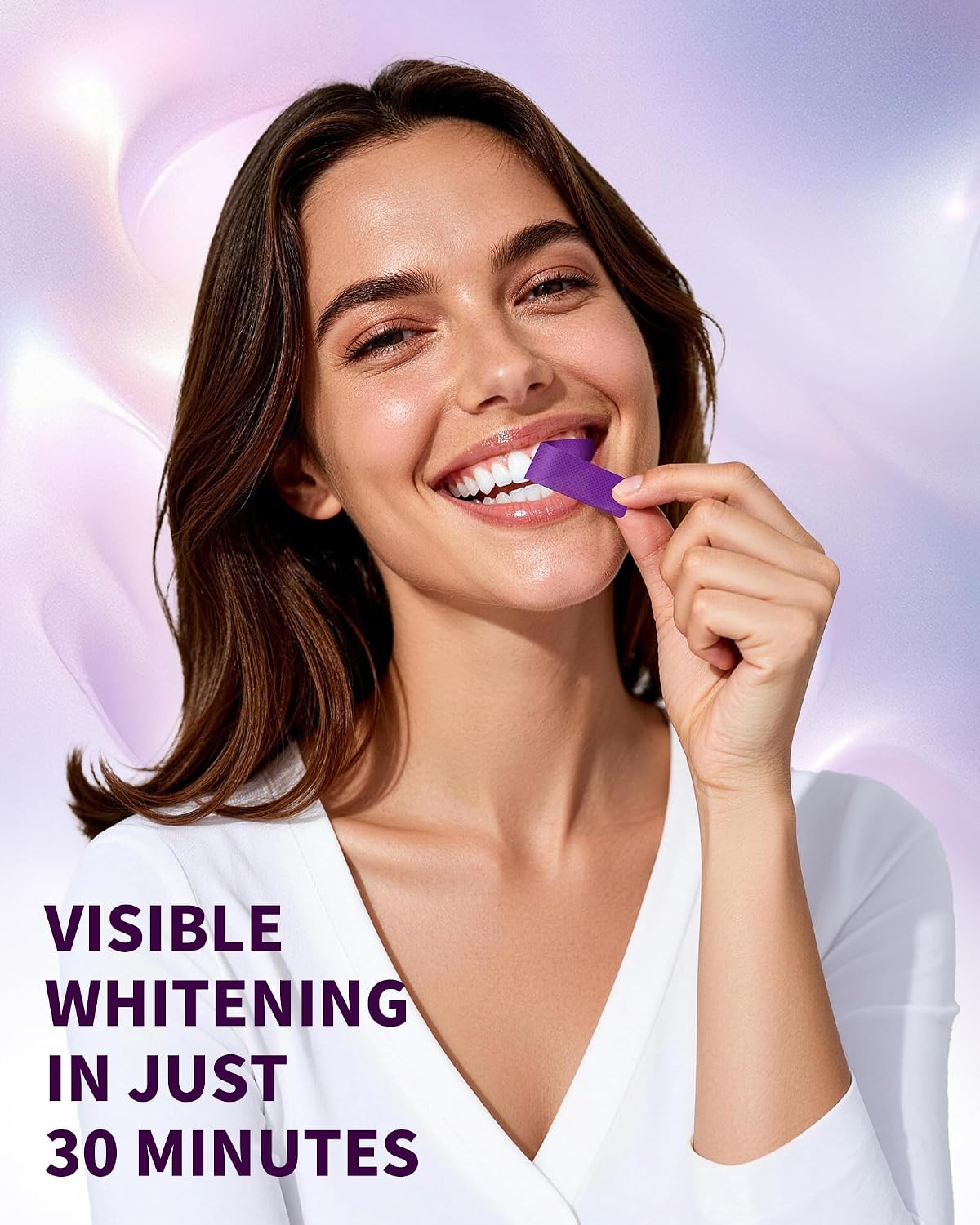 Thumbnail 1 de Ktintar 28 Strips Purple Teeth Whitening Strips for Sensitive Teeth