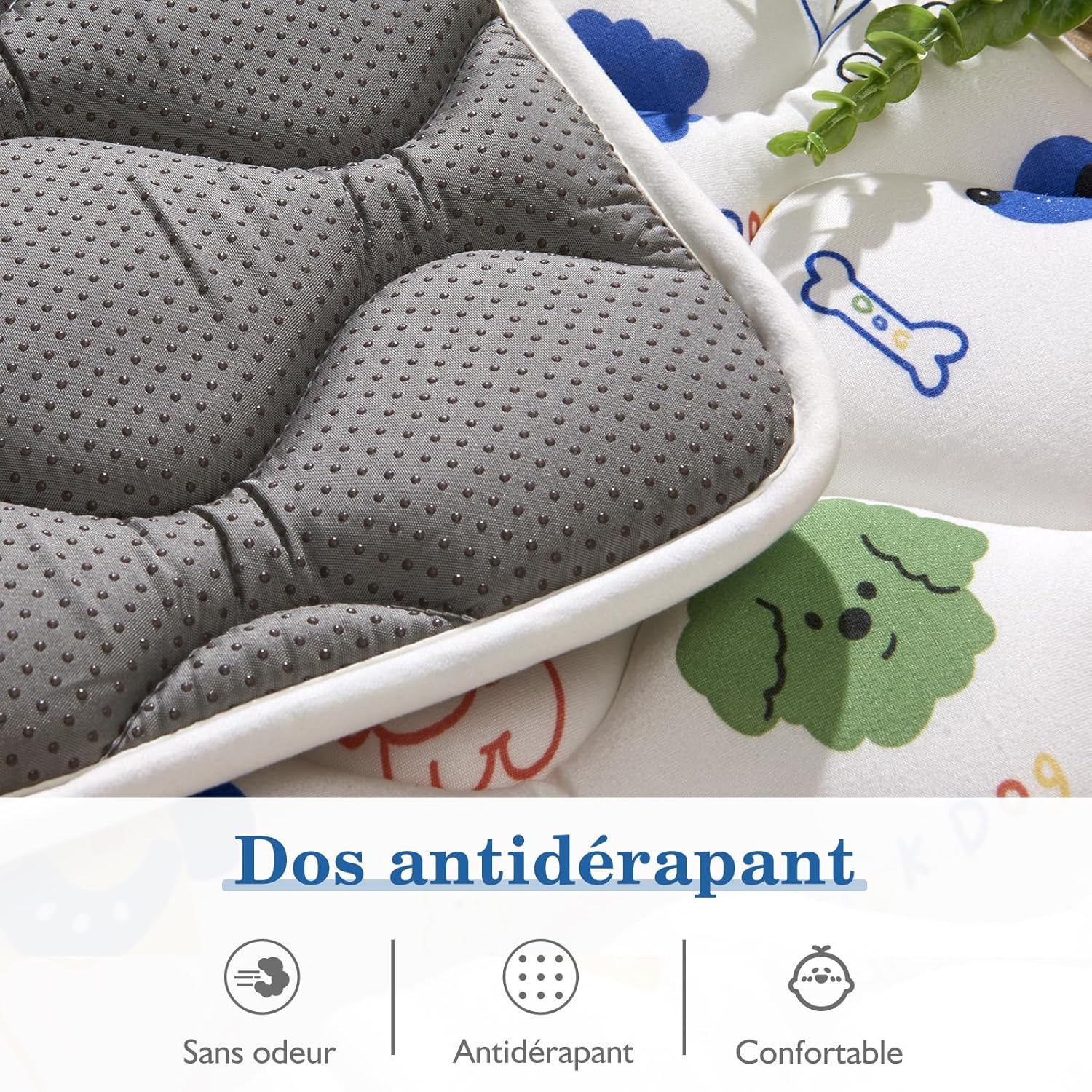 Thumbnail 3 de Tapis d’éveil bébé pliable antidérapant Ours à bulles 150x180 cm en mousse épaisse