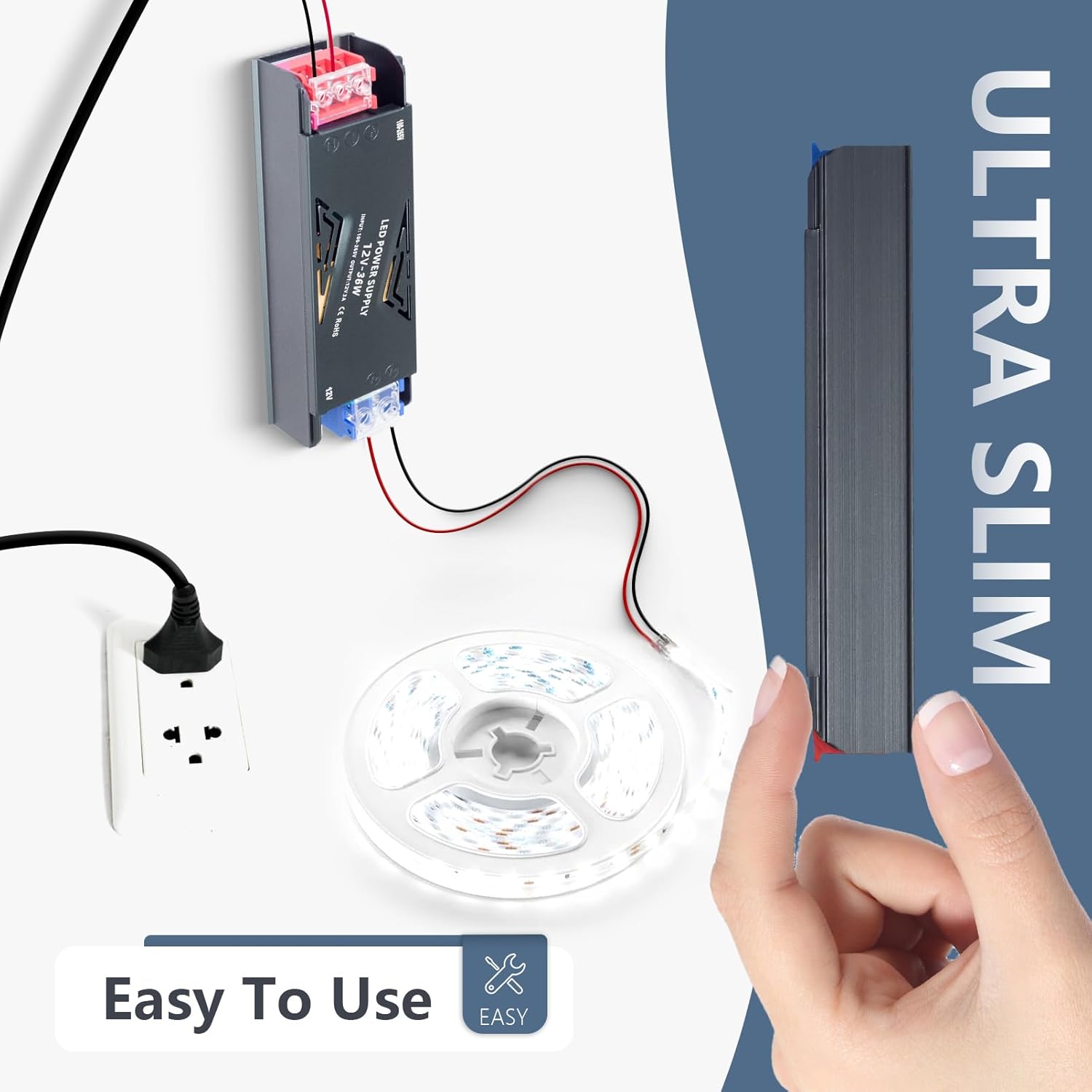 Thumbnail 5 de SUCIKORIO Transformador LED 12V 36W ⚡ Fuente de Alimentación