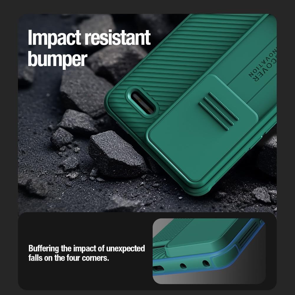 Thumbnail 3 de Generic Xiaomi Redmi Note 13 Pro+ 5G slide camera cover case (Black) — slim slip shockproof protective camshield