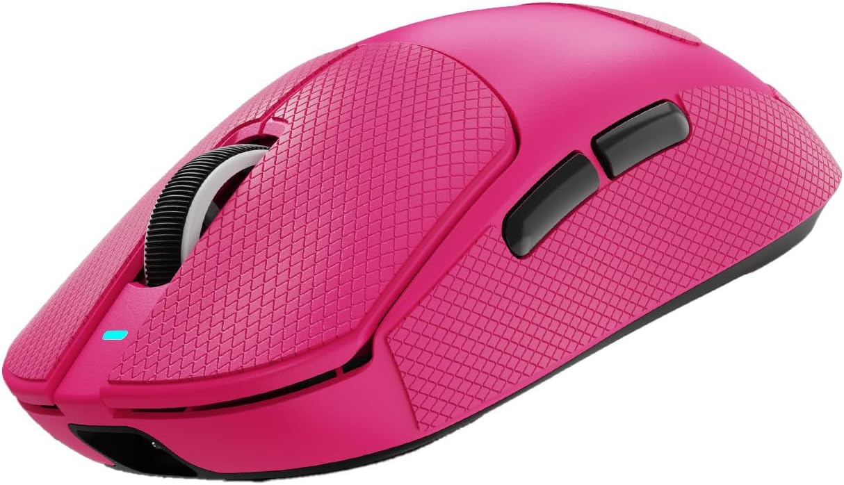 Detalle de ATTACK SHARK X8SE: Ultraleichtes Gaming-Maus mit Grip Tape für große Hände