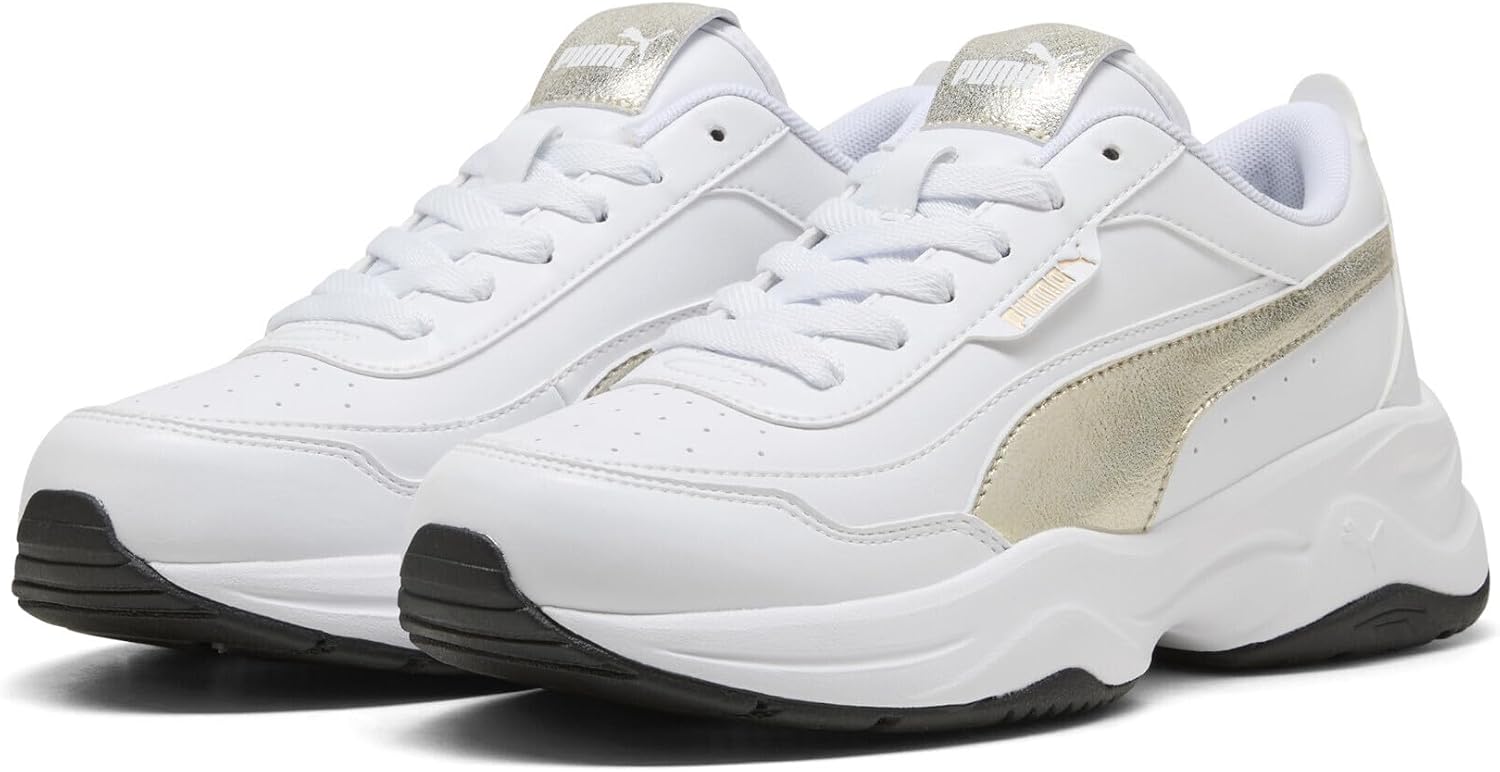 Detalle de PUMA Damen Cilia Mode Schuhe – White-Puma Silver, Größe 40 EU
