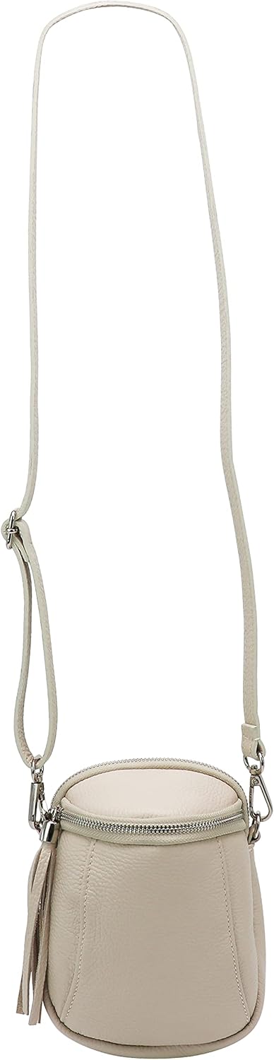 Thumbnail 1 de SH Leder Emma G328 — Sac à bandoulière multifonction en cuir véritable pour femme