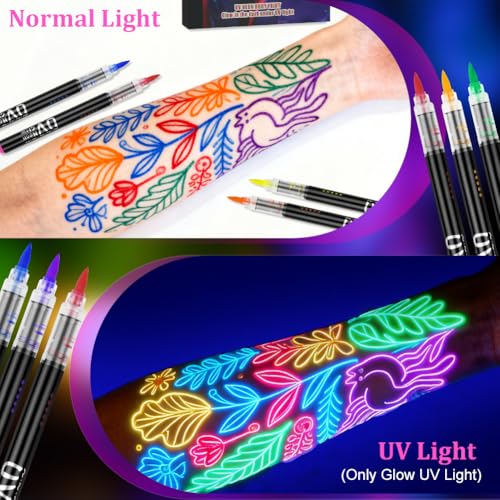 Thumbnail 4 de LOPHE Matite trucco fluorescenti per viso e corpo 8 colori 🎨