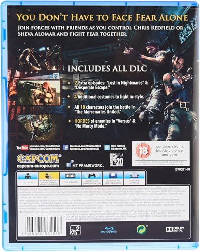 Thumbnail 1 de Resident Evil 5 (Inc. All DLC) PS4 – Capcom