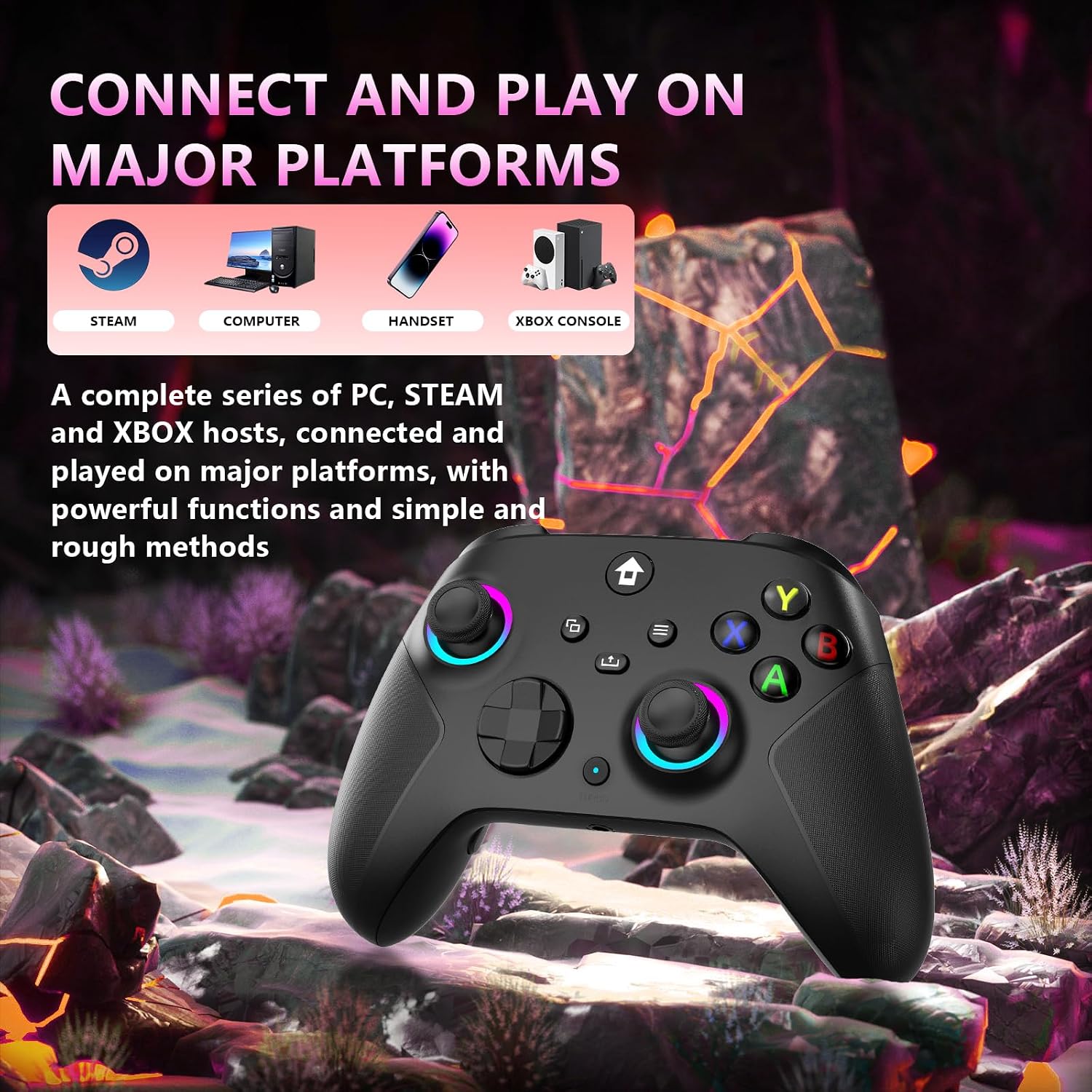 Thumbnail 2 de SZDILONG 2.4GHz Wireless Xbox Controller