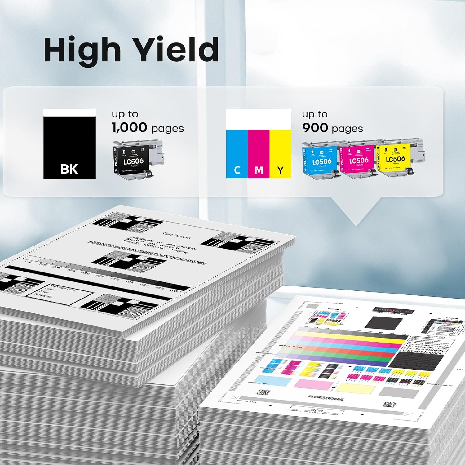 Detalle de LC506 Compatible Ink Cartridges, 4-Pack
