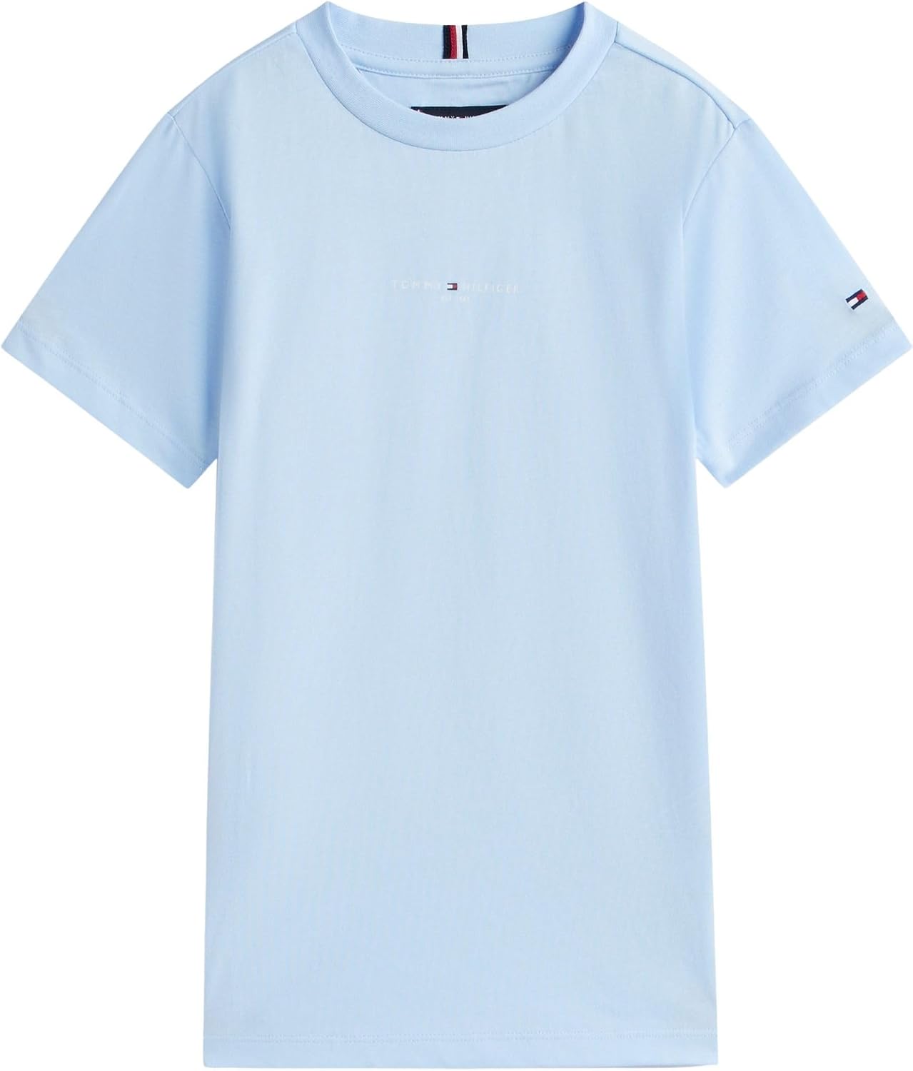 Detalle de Tommy Hilfiger Essential Set KB0KB09666: T‑shirt e pantaloncini lounge per bambini e ragazzi