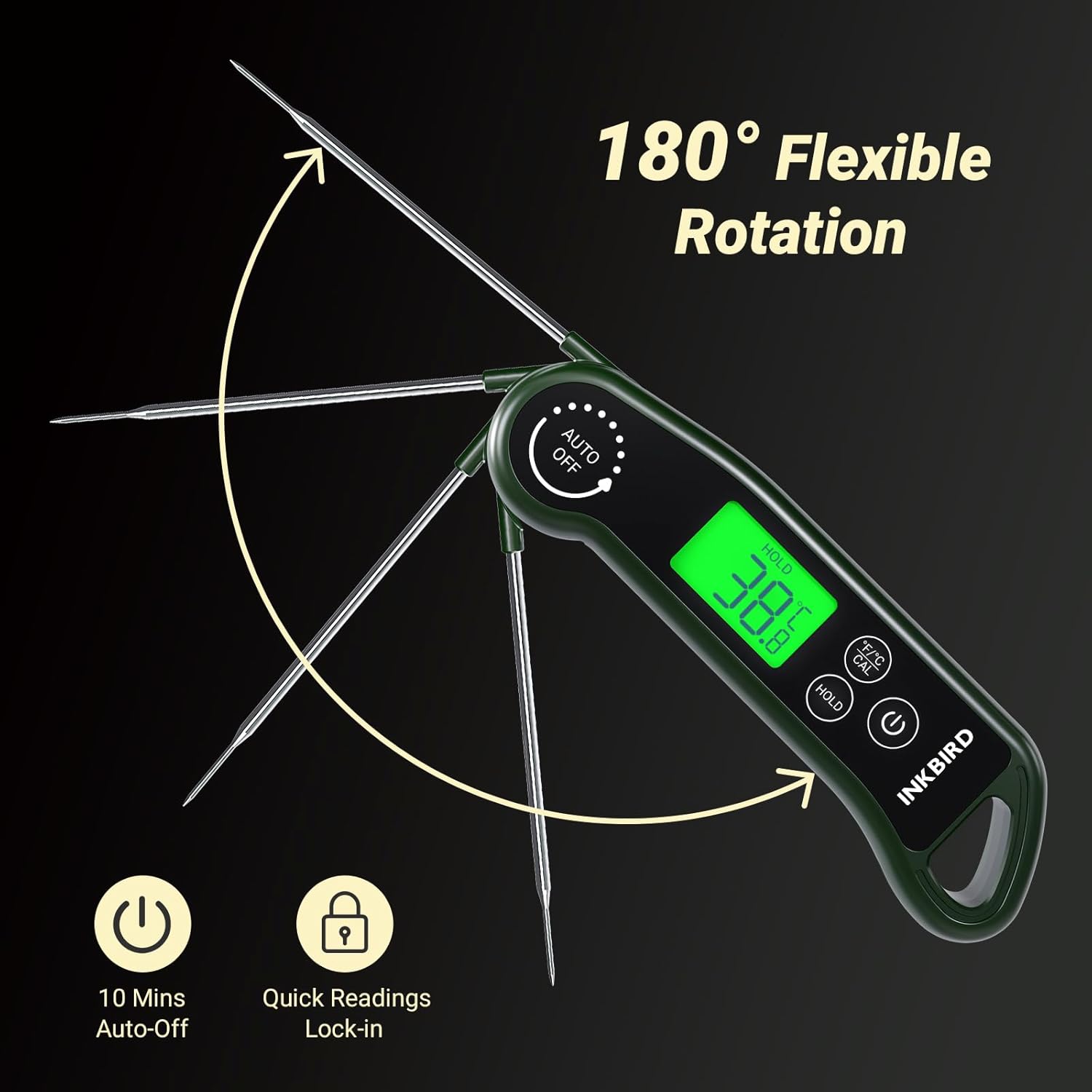Thumbnail 3 de INKBIRD RHT-11K termometro alimentare 0,5s 🌡