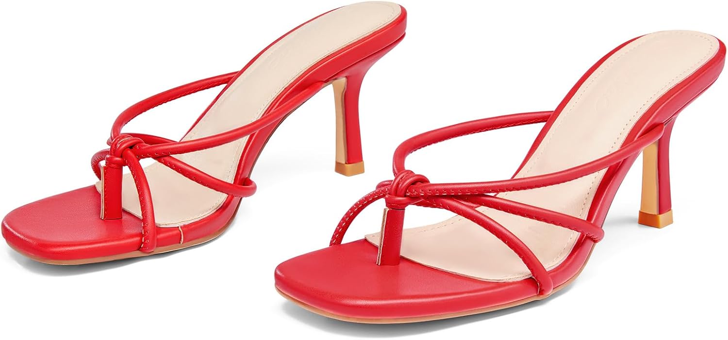 Detalle de LAICIGO Women's Heeled Sandals, 2.15-Inch Heel