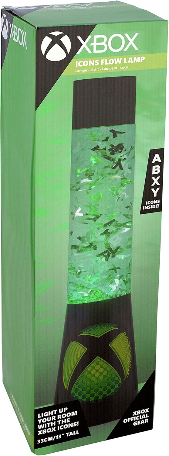 Thumbnail 6 de Xbox Glitter Liquid Flow Lamp with Floating Controller Icons – Paladone