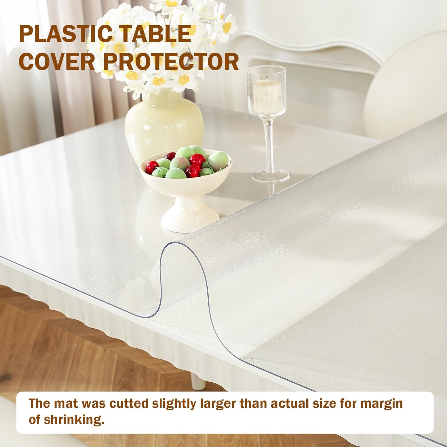 Detalle 2 de Royhom 2mm Frosted Table Cover 📐