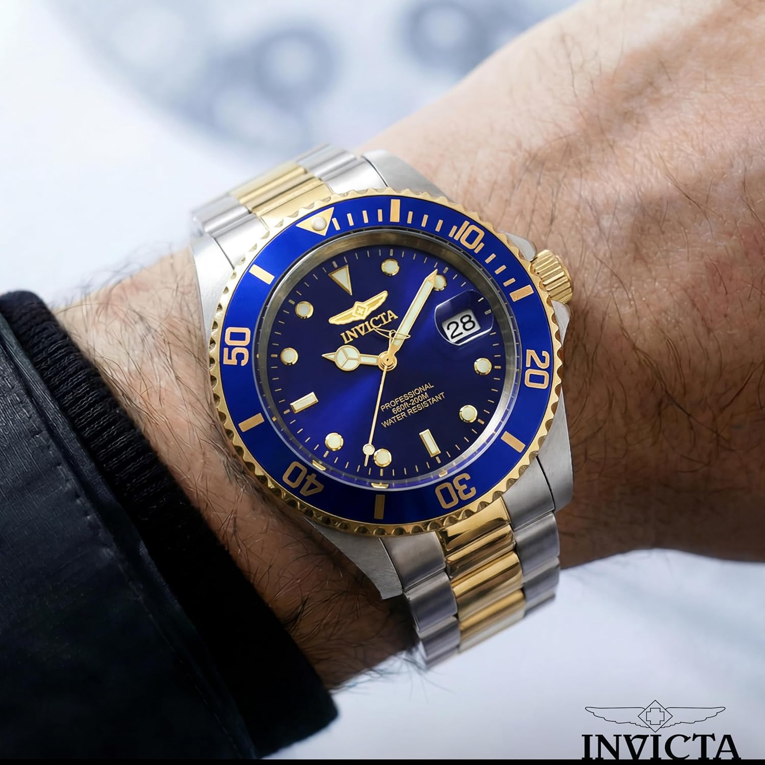 Thumbnail 1 de Invicta Pro Diver Montre Homme – Mouvement Quartz, Acier Inoxydable, 40 mm, cadran bleu